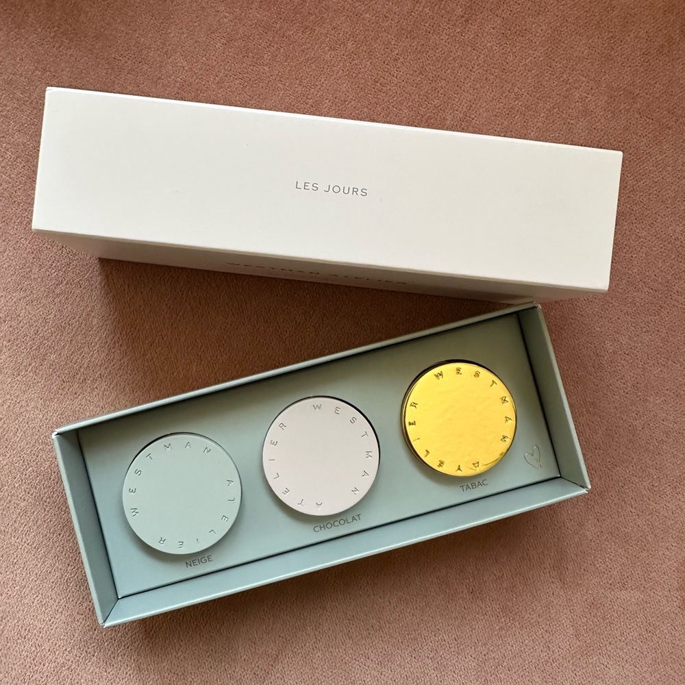 Westman Atelier Les Jours Eyeshadow Trio - Neige, Chocolat, Tabac